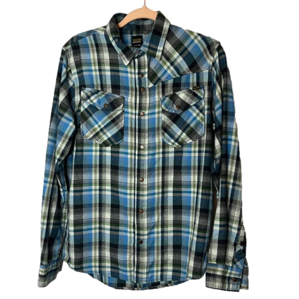 Volcom mens flannel shirt